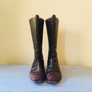 Cydwoq Boots -Vintage Bohemian Style- Leather 38